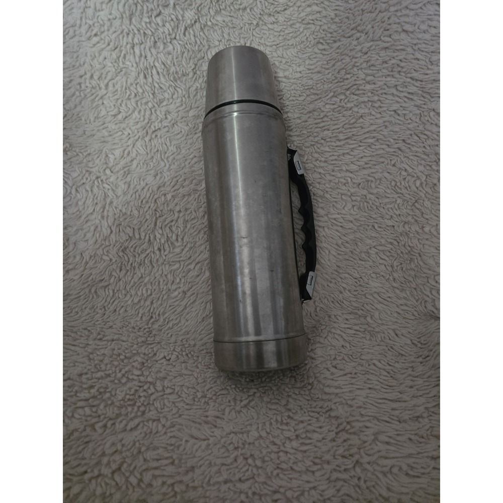 Vintage Champ Thermos Hot Cold Made In Korea Stainless Steel Clean